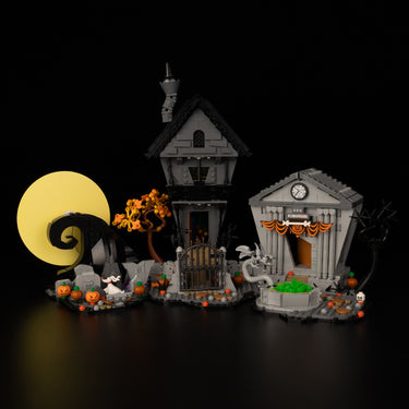 Premium Light Kit Compatible with LEGO Ideas Disney Tim Burton's The Nightmare Before Christmas 21351