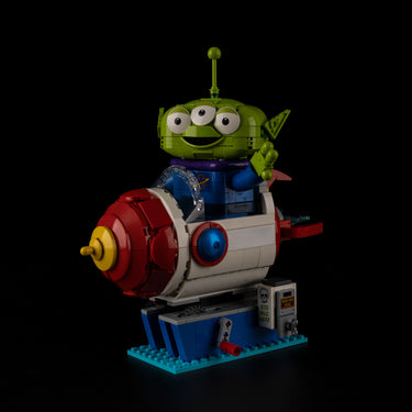 Premium Light Kit Compatible with LEGO® Disney™ Alien with Pizza Planet Rocket Ride 43307