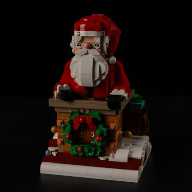 Premium Light Kit Compatible with LEGO Santa's Holiday Countdown 40874