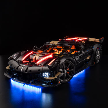 Premiumljussats kompatibel med LEGO Technic™ Koenigsegg Sadair's Spear Megacar 42232