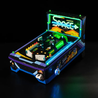Premium Light Kit Compatible with LEGO® Icons Arcade Pinball Machine 11374