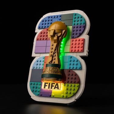 Premium Light Kit Compatible with LEGO® Editions FIFA World Cup 2026™ Official Emblem 43032
