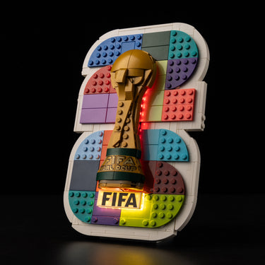 Premium Light Kit Compatible with LEGO® Editions FIFA World Cup 2026™ Official Emblem 43032