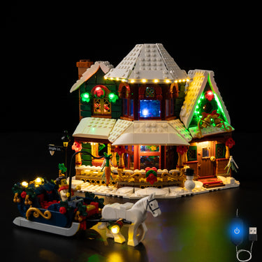Premium Light Kit Compatible with LEGO® Icons Holiday House 11387