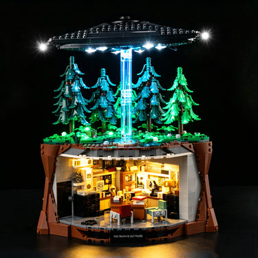 Premium Light Kit Compatible with LEGO Ideas The X-Files 21369