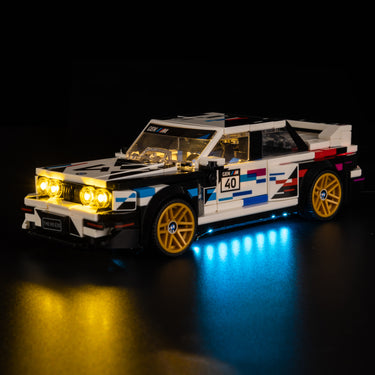 Premium Light Kit Compatible with LEGO® Speed Champions BMW M3 (E30) 77263