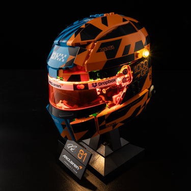 Premium Light Kit Compatible with LEGO® Editions McLaren Mastercard F1® Team Oscar Piastri Helmet 43017