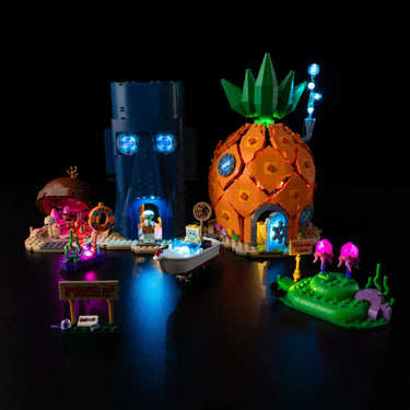 Premium Light Kit Compatible with LEGO® Icons SpongeBob SquarePants: Bikini Bottom 11386
