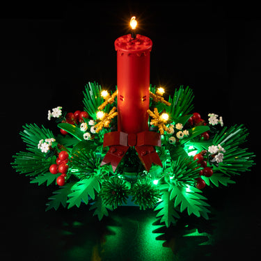 Premium Light Kit Compatible with LEGO Other Christmas Table Decoration 40743