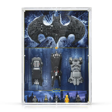Display Case for LEGO® Batman™ Batmobile™ Collection (76330, 76331, 76332, 76333)