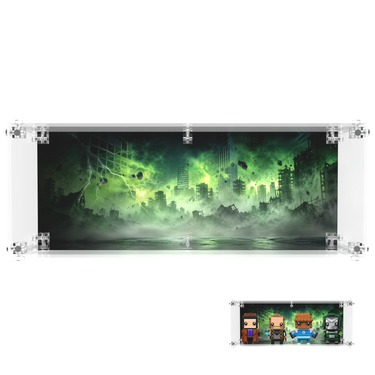 Acrylic Display Case for LEGO BrickHeadz Avengers: Doomsday Heroes & Villain 40880