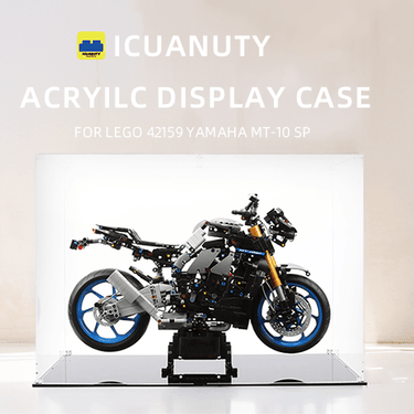 Display case for Lego Yamaha MT-10 SP 42159 - ICUANUTY