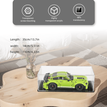 Display Case for LEGO Technic Ford Mustang Shelby GT500 42138 - ICUANUTY