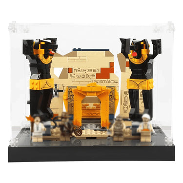 Display Case for LEGO Indiana Jones Escape from Lost Tomb 77013 - ICUANUTY