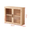 Display case wooden storage cabinet series - ICUANUTY