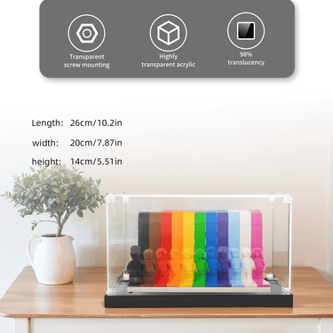 Display case for LEGO Everyone Is Awesome 40516 - ICUANUTY