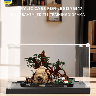 Display Case for Lego Star Wars Dagobah Jedi Training Diorama 75330 - ICUANUTY