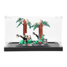 Display Case for LEGO Star Wars Endor Speeder Chase Diorama 75353 - ICUANUTY