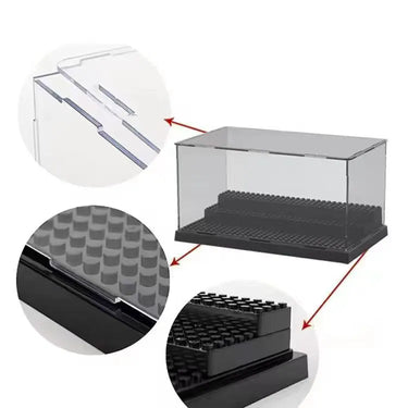 Display Case for LEGO Minifigure (2 case) - ICUANUTY