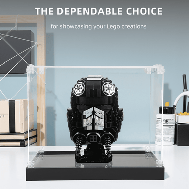 Display Case for Lego Star Wars TIE Fighter Pilot™ Helmet 75274 - ICUANUTY