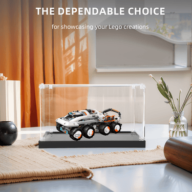 Display case for LEGO Command Rover and Crane Loader 60432 - ICUANUTY