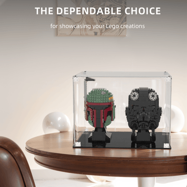 Display Case foe Lego Star Wars Helmet Series - ICUANUTY