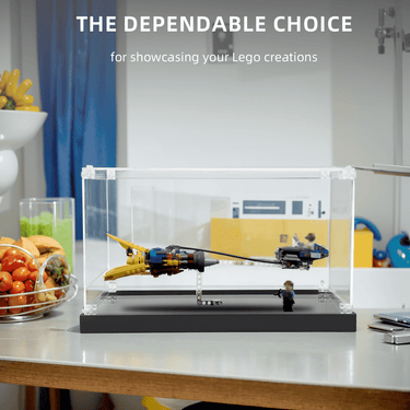 Display Case for Lego Anakin's Podracer – 20th Anniversary Edition 75258 - ICUANUTY