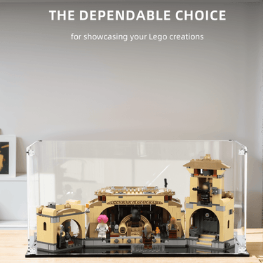 Display Case for Lego Boba Fett's Throne Room 75326 - ICUANUTY