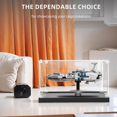 Display case for LEGO Invisible Hand 75377 - ICUANUTY