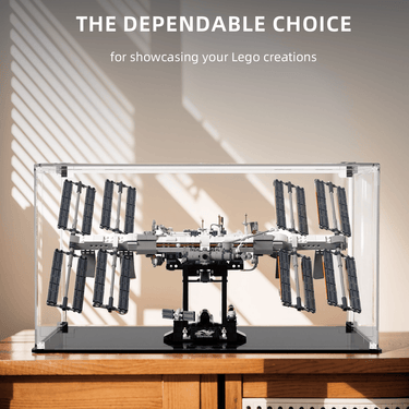 Display Case for Lego International Space Station 21321 - ICUANUTY