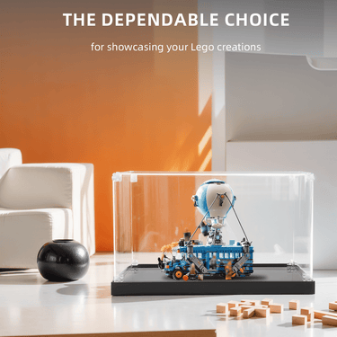 Display case for LEGO Battle Bus 77073 - ICUANUTY