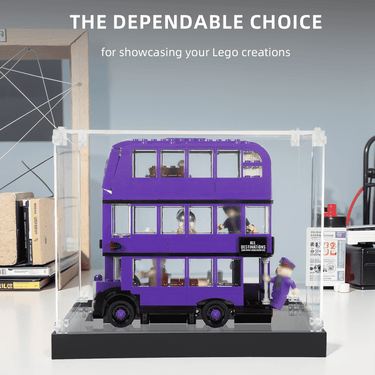 Display case for LEGO Harry Potter The Knight Bus 75957 - ICUANUTY