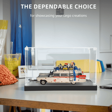 Display case for LEGO Ideas Ghostbusters Ecto-1 21108 - ICUANUTY
