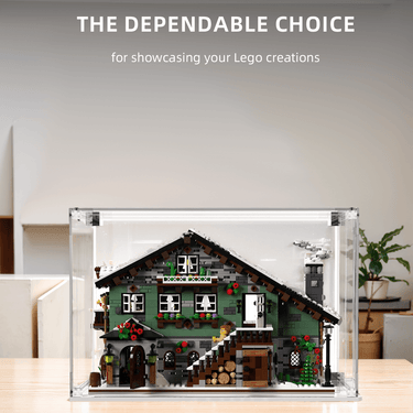 Display Case for Lego BrickLink Winter Chalet 910004 - ICUANUTY