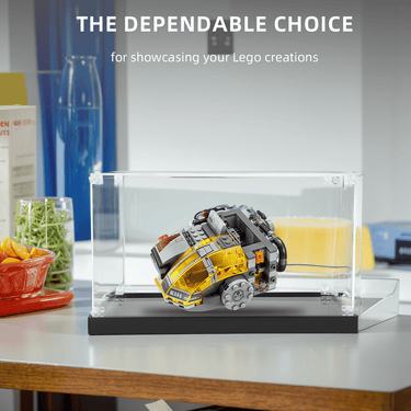 Display case for LEGO Star Wars Resistance Transport Pod 75176 - ICUANUTY