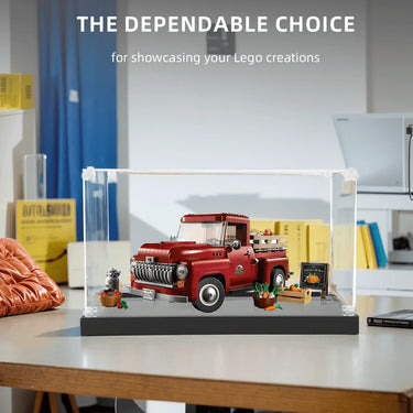 Display Case for Lego Pickup Truck 10290 - ICUANUTY