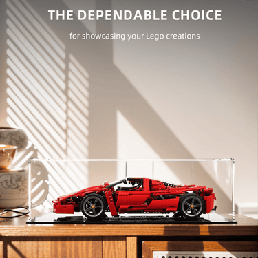 Display case for LEGO Ferrari Enzo 8653 - ICUANUTY