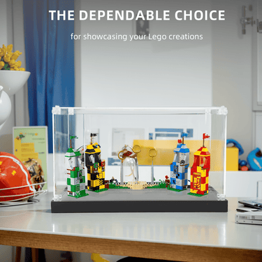 Display Case for Lego Harry Potter Quidditch Match 75956 - ICUANUTY