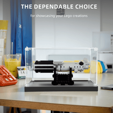 Display Case for Lego Luke Skywalker's Lightsaber 40483 - ICUANUTY