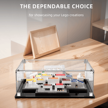 Display Case for Lego Architecture LEGO House 21037 - ICUANUTY