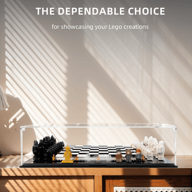 Display Case for Lego Hogwarts Wizard's Chess 76392 - ICUANUTY