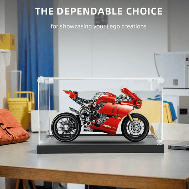 Display Case for Lego Technic Ducati Panigale V4 R 42107 - ICUANUTY