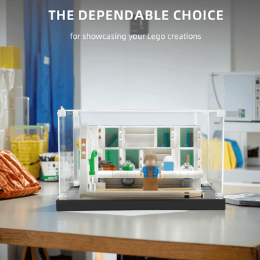 Display case for LEGO Star Wars Lars Family Homestead Kitchen 40531 - ICUANUTY