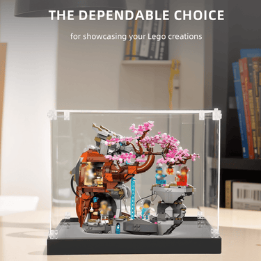 Display case for LEGO Ninjago Dragon Stone Shrine 71819 - ICUANUTY