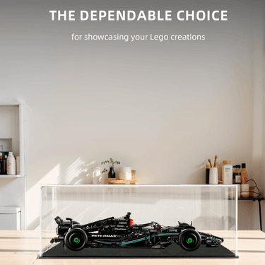 Display case for LEGO Technic Mercedes-AMG F1 W14 E Performance 42171 - ICUANUTY