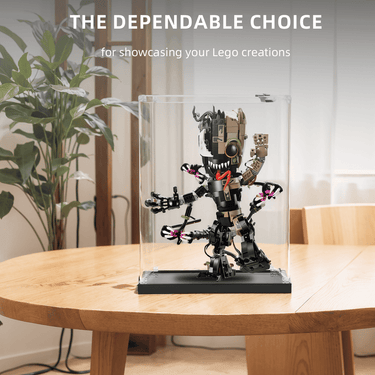 Display Case for Lego Marvel Venomised Groot 76249 - ICUANUTY