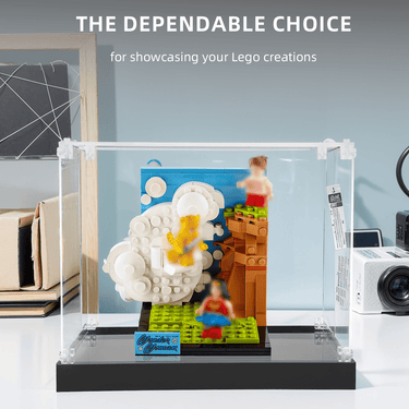 Display case for LEGO Wonder Woman 77906 - ICUANUTY