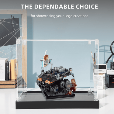 Display case for LEGO Marvel Black Widow：Taskmaster's Ambush 77905 - ICUANUTY