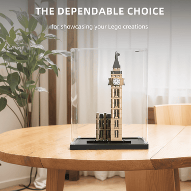 Display case for LEGO Architecture Big Ben 21013 - ICUANUTY