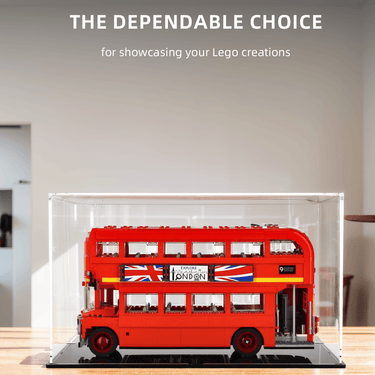 Display Case for Lego London Bus 10258 - ICUANUTY